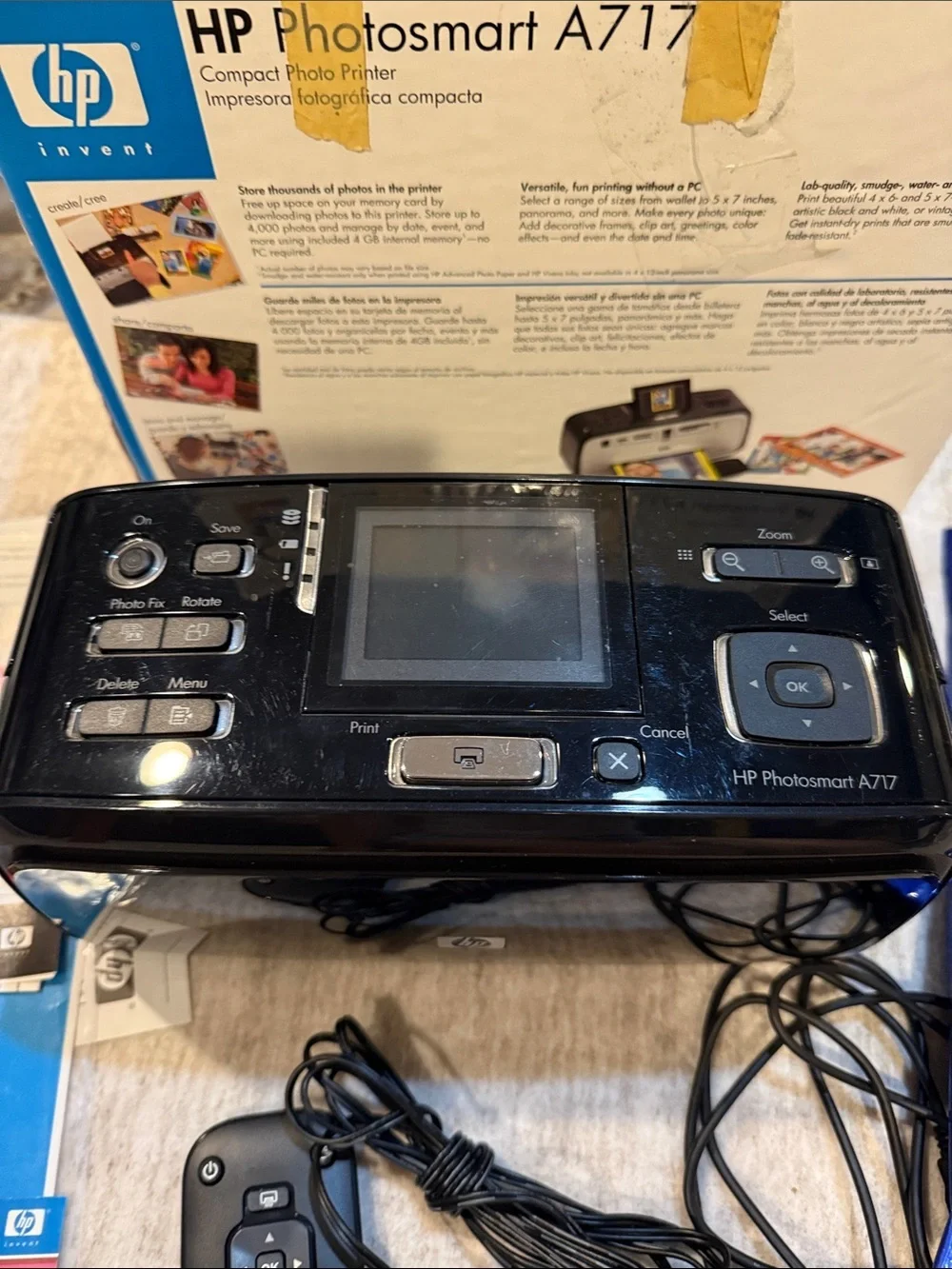 HP Photosmart A717 Photo Printer